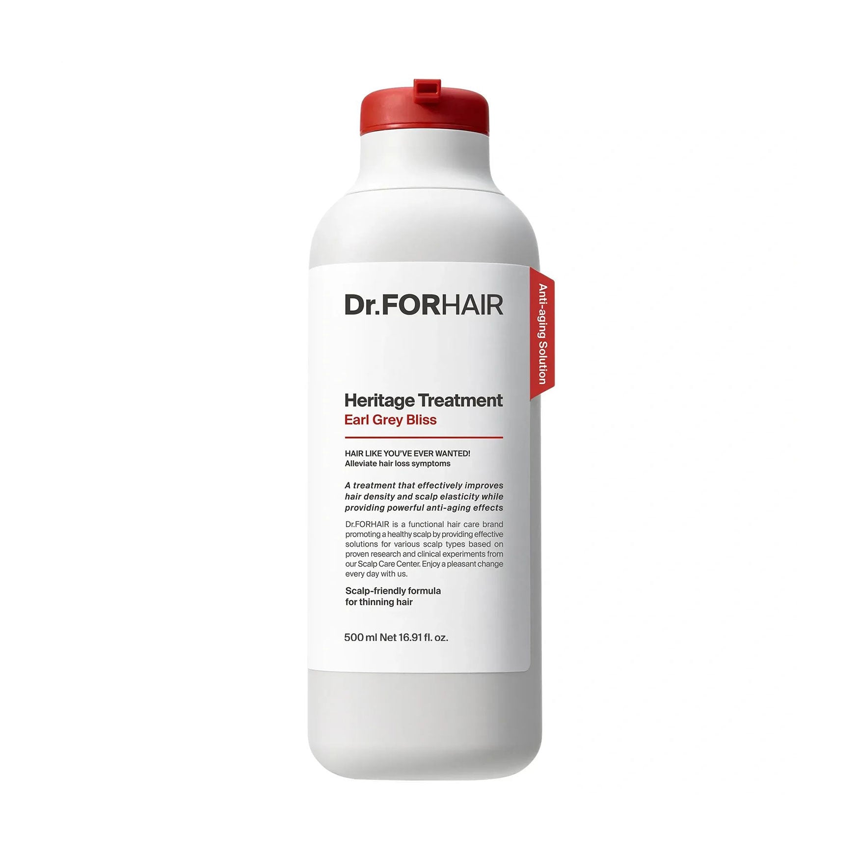 Зміцнювальна маска-кондиціонер для шкіри голови та волосся Dr.FORHAIR Heritage Treatment Earl Grey Bliss, 500 мл